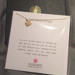 Dogeared Lotus Flower ‘New Beginnings’ Necklace